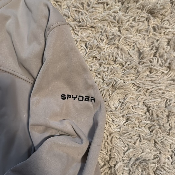 Spyder Women's Alyce Full Zip Soft Shell Hooded Jacket size medium - Picture 2 of 6